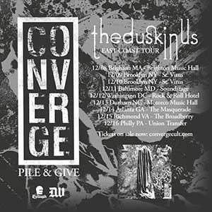 converge east coast tour